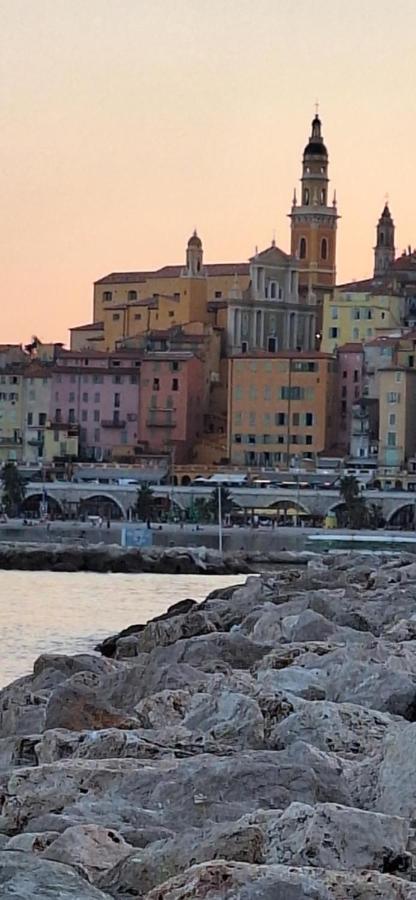 Studio Lumineux Avec Parking Proche Monaco, Nice, Plage Et Gare Mentone Esterno foto
