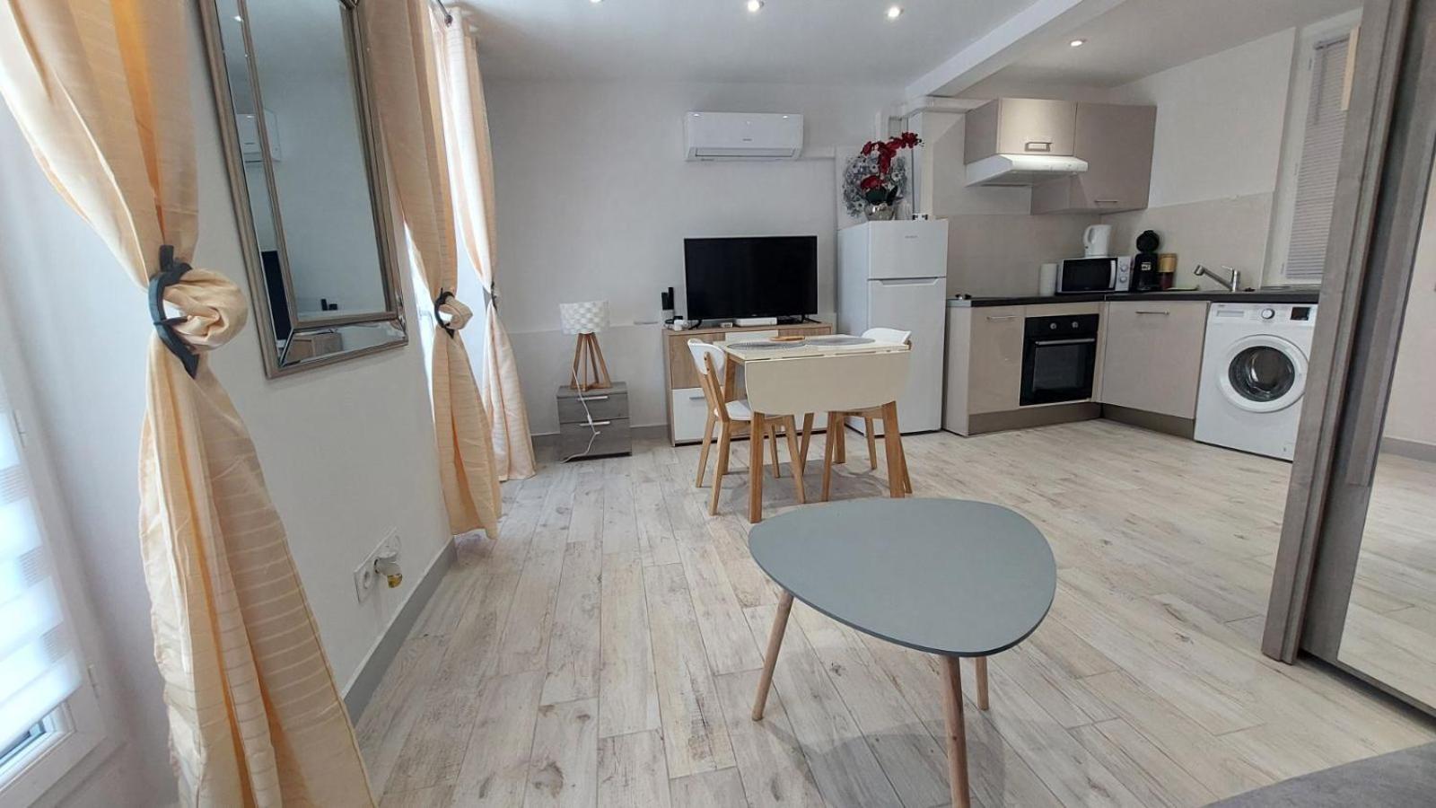 Studio Lumineux Avec Parking Proche Monaco, Nice, Plage Et Gare Mentone Esterno foto